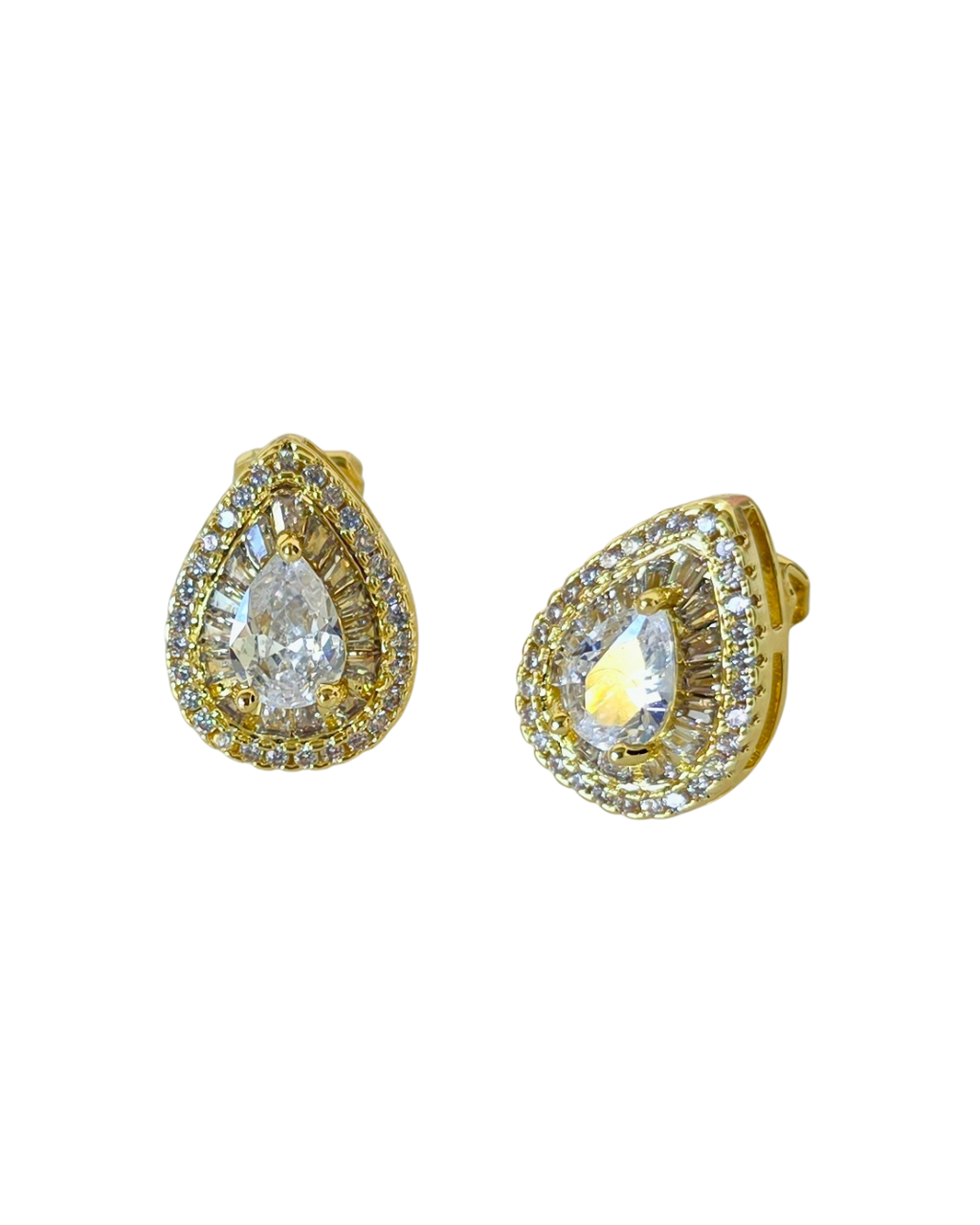 Arete a presión de gota cristal mosaico