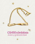 Pulsera dije infinito