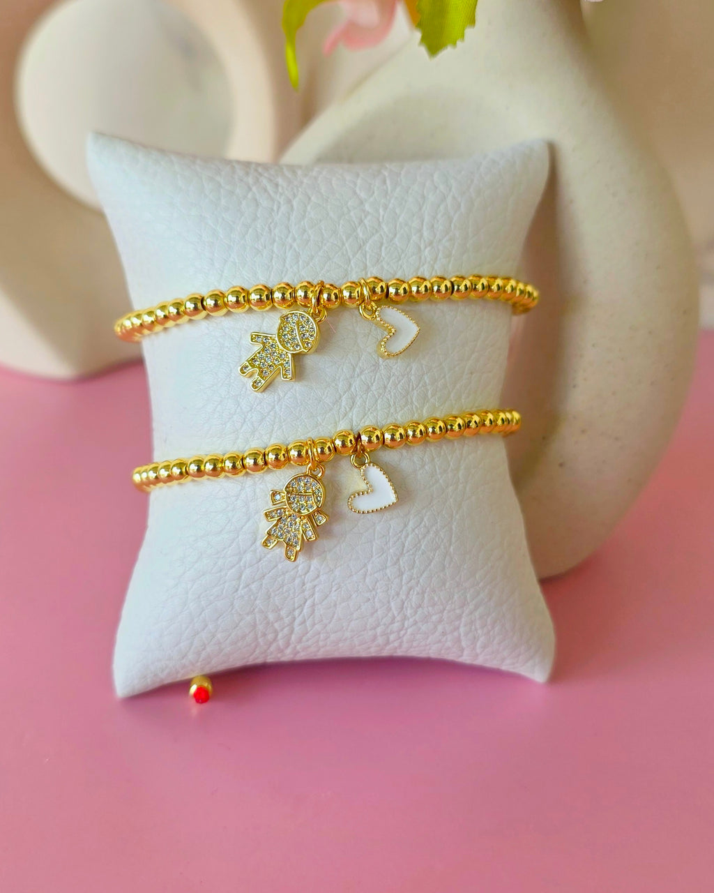 pulseras ajustables de con dijes niños y niñas