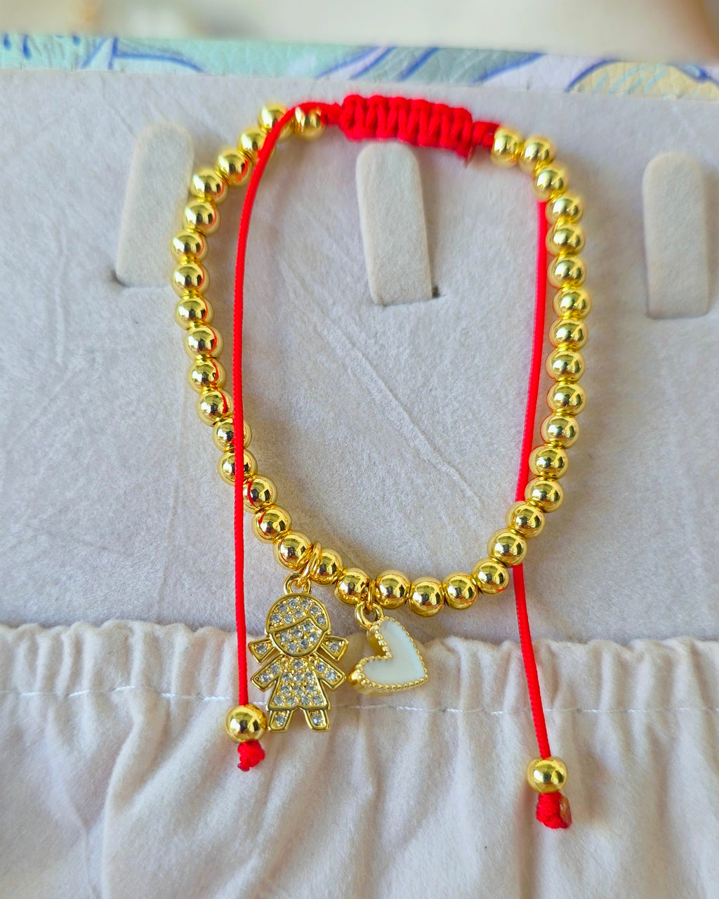 pulseras ajustables de con dijes niños y niñas