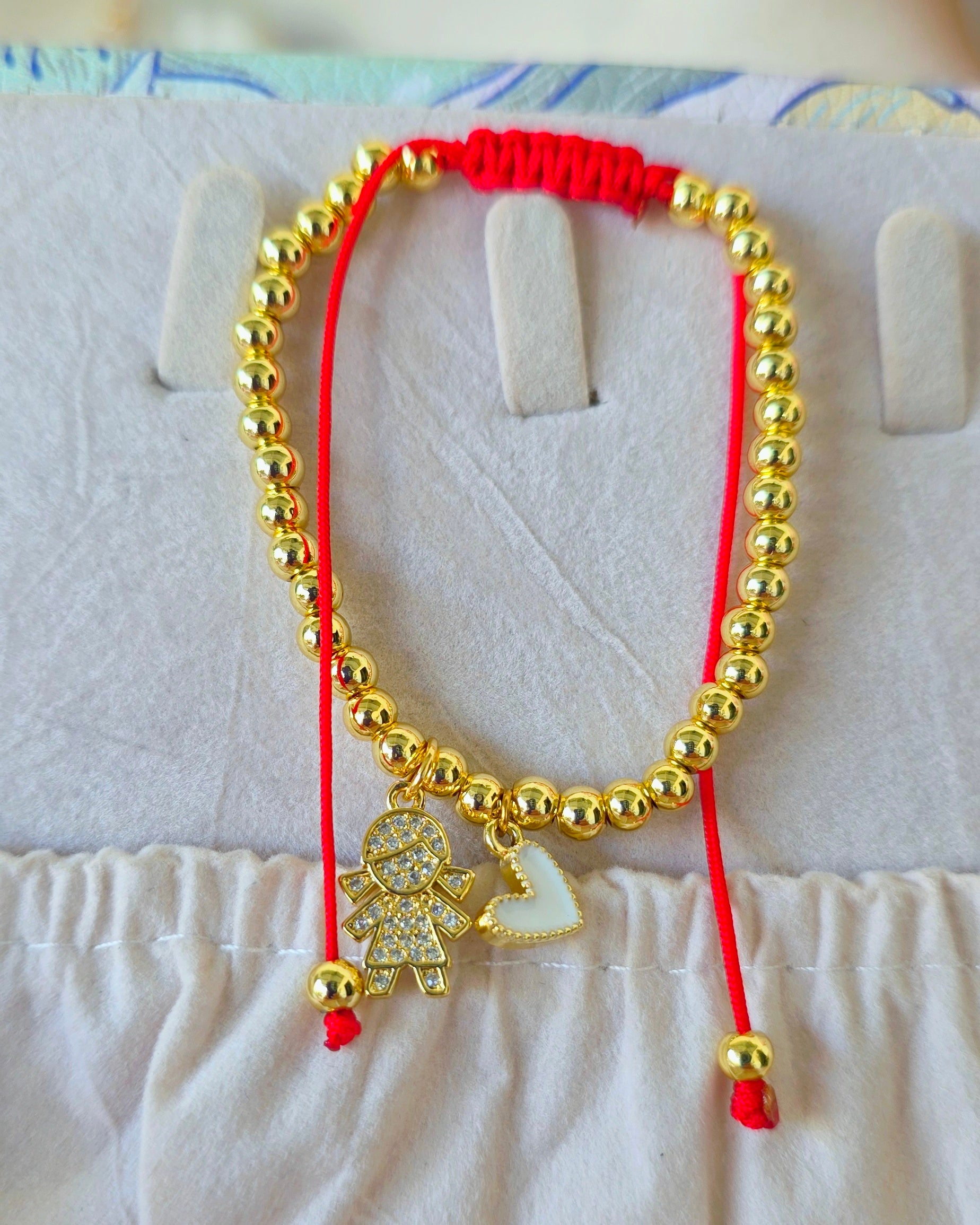 pulseras ajustables de con dijes niños y niñas