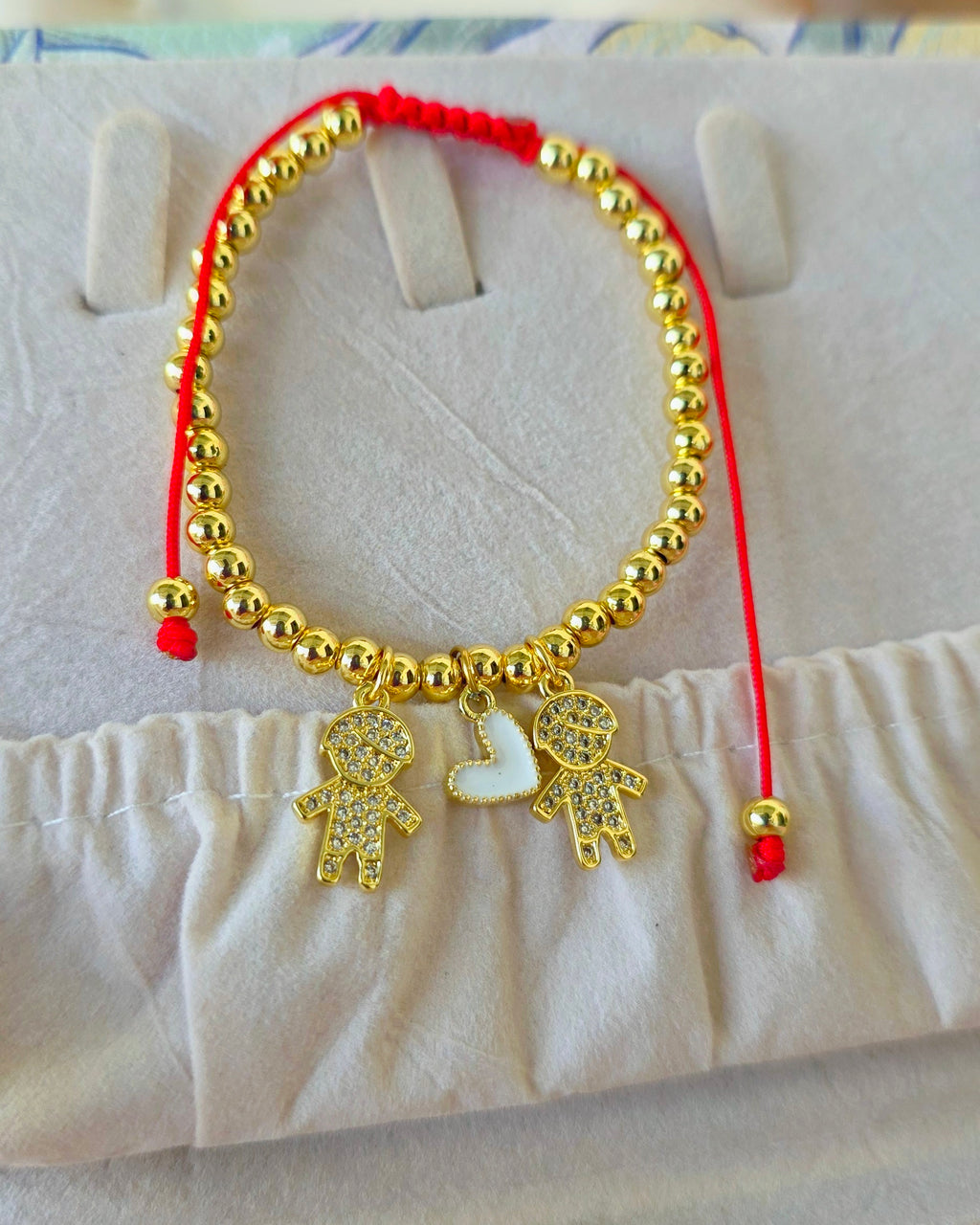 pulseras ajustables de con dijes niños y niñas