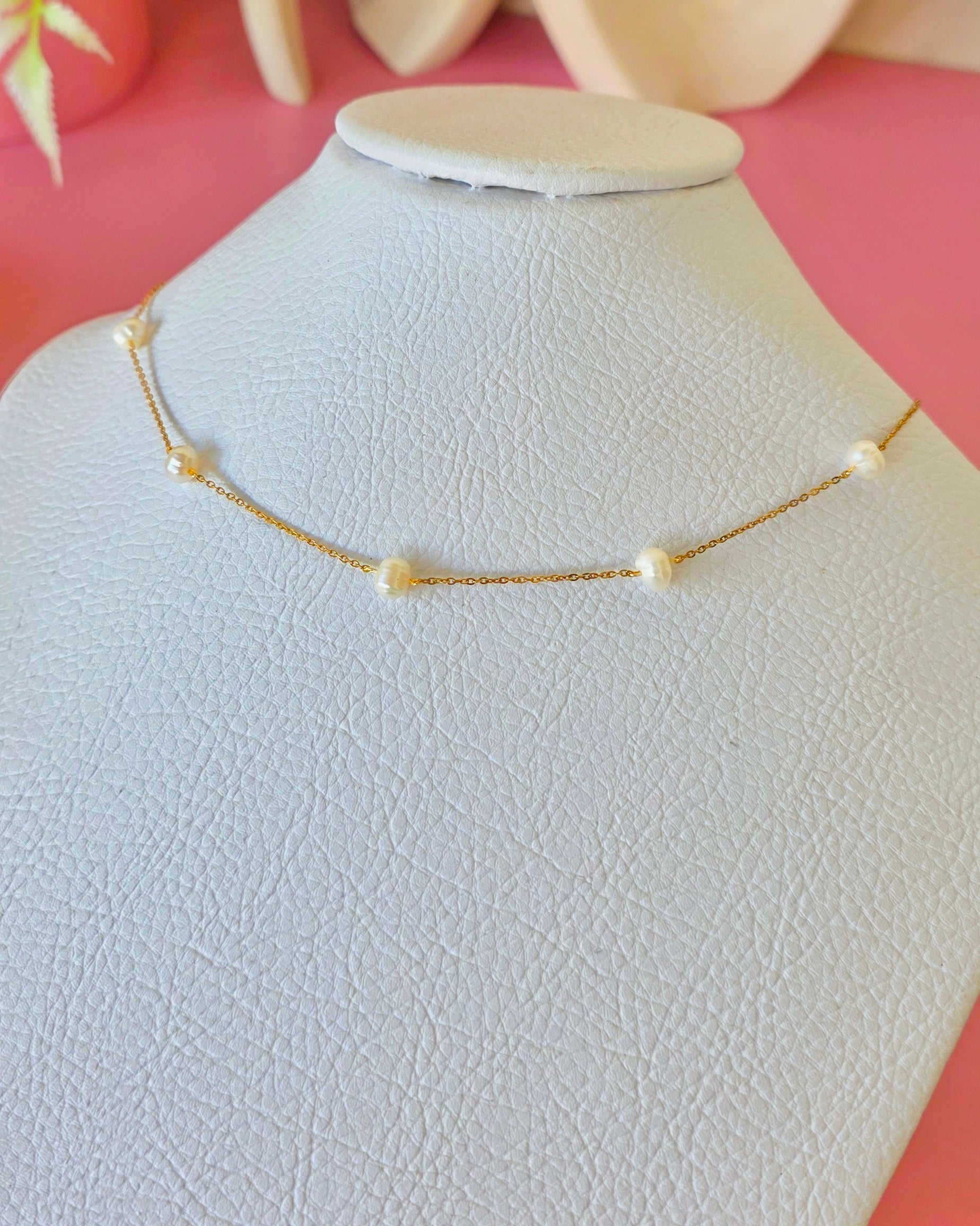 choker de perlas del rio