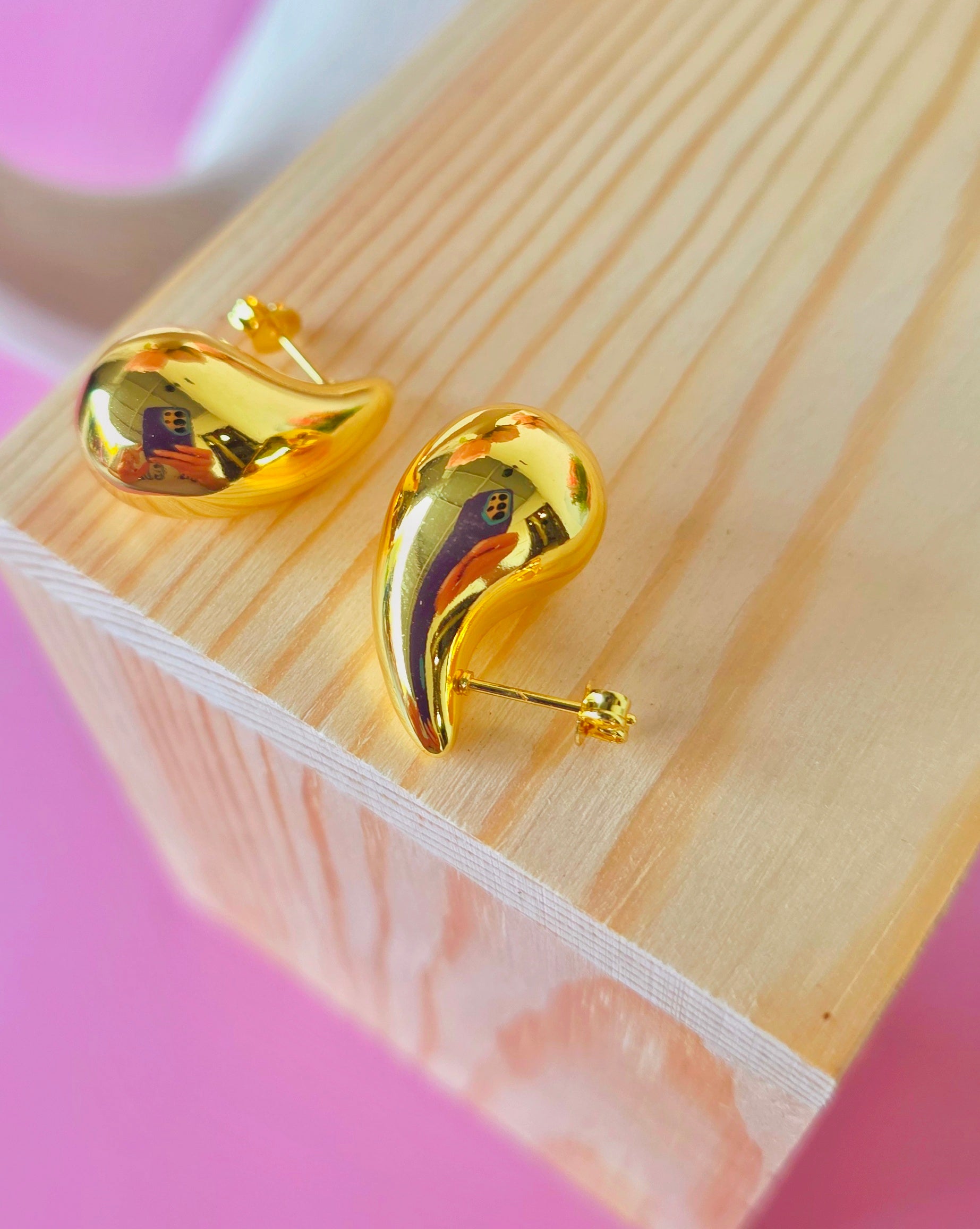Aretes gota 2.5cm