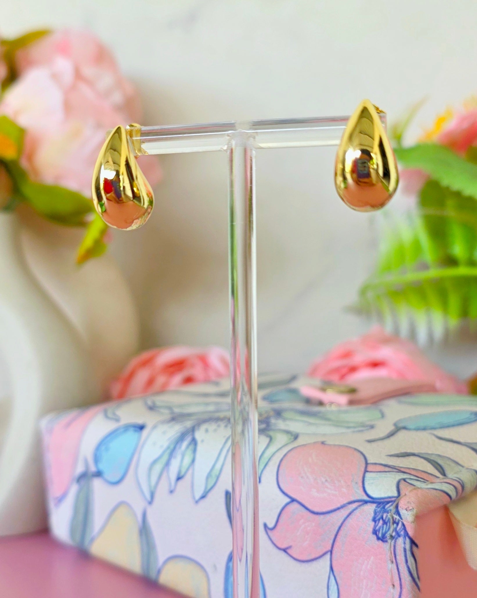 Aretes gota 1.5 cm
