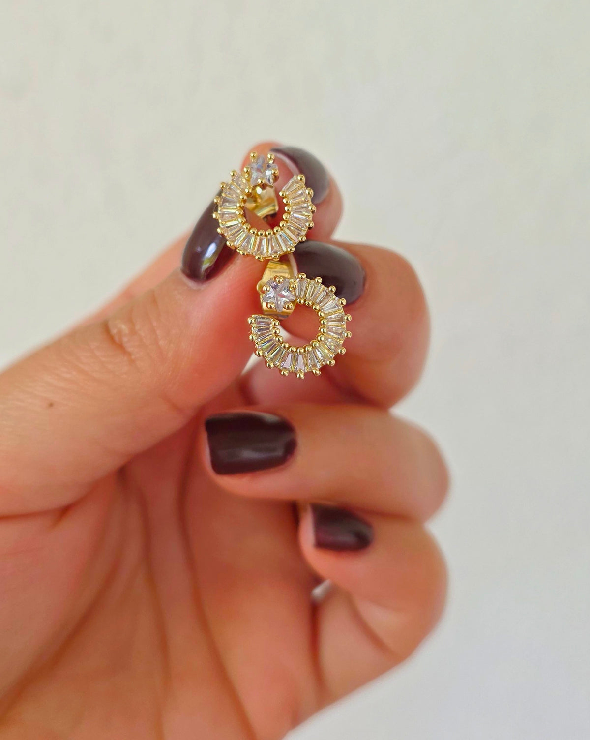 Arete semi circulo de cristal