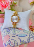 Reloj cuadrado pulsera italiana