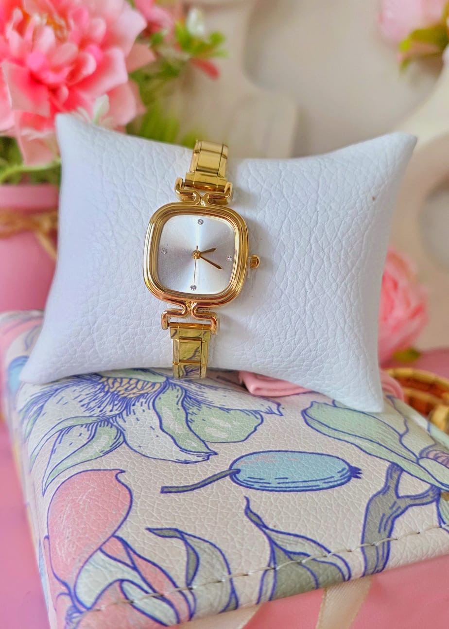 Reloj cuadrado pulsera italiana