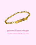 Pulsera guesa para grabado de mirada