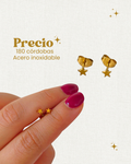 Arete estrella mini