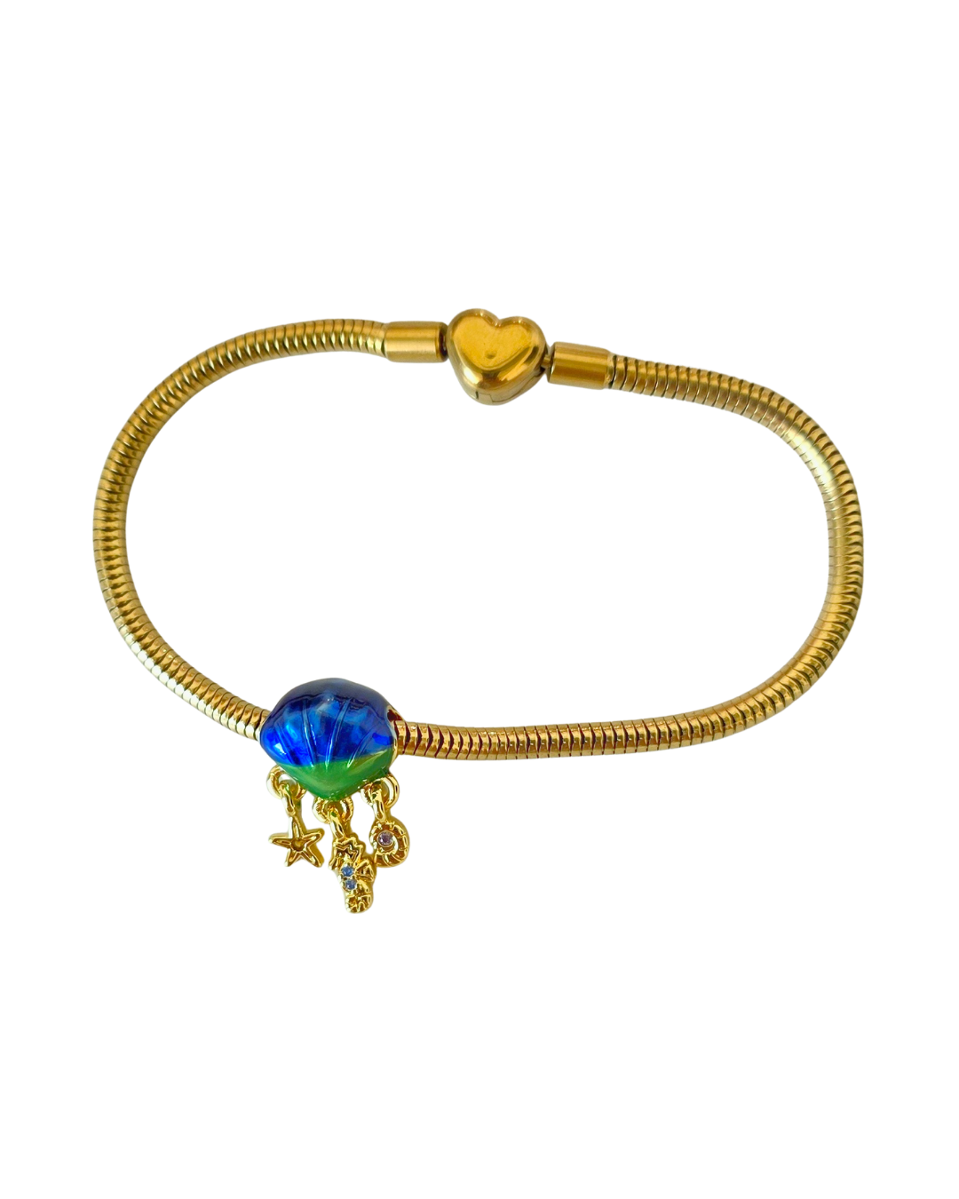 Pulsera estilo Europeo de cierre fijo