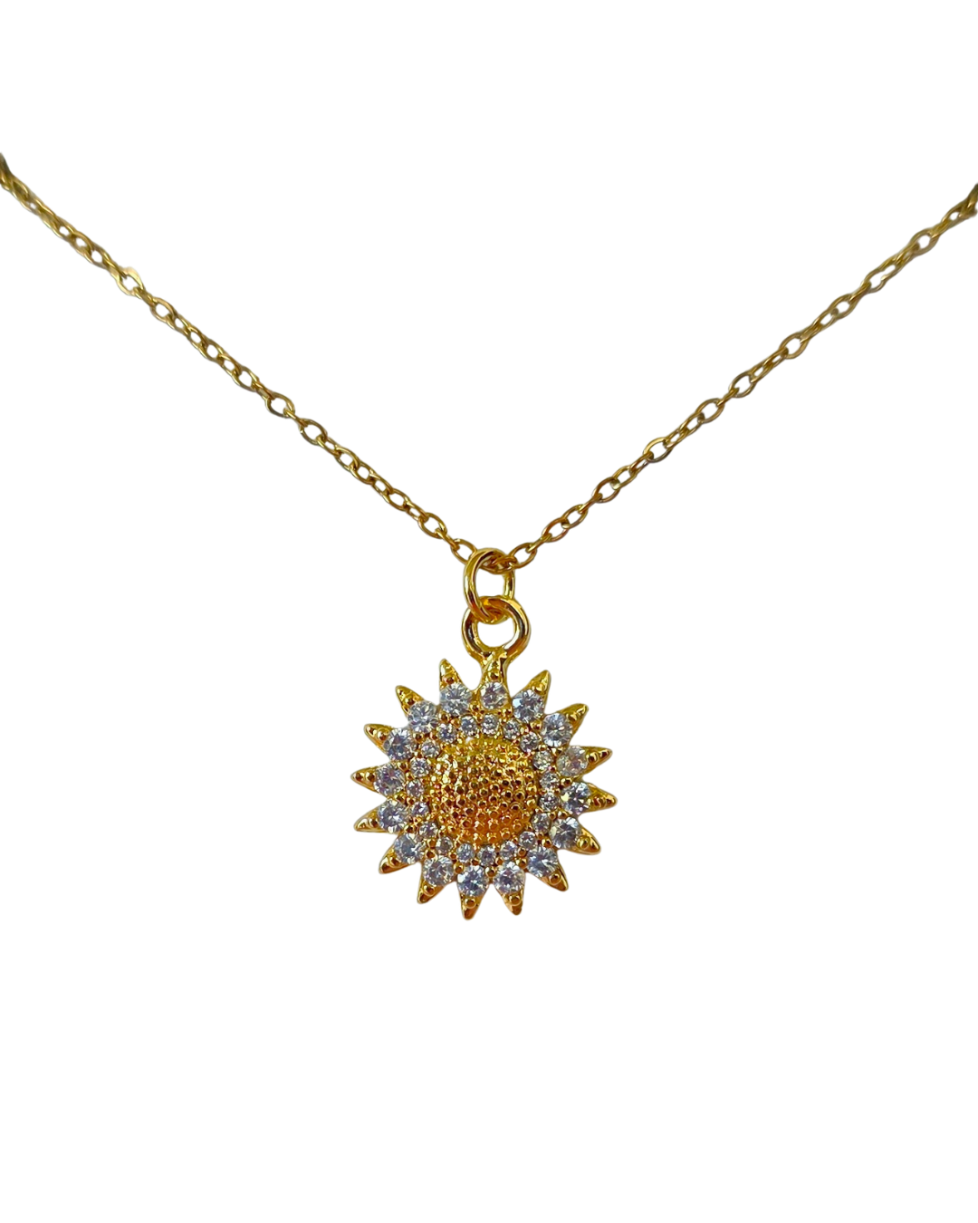 Collar girasol