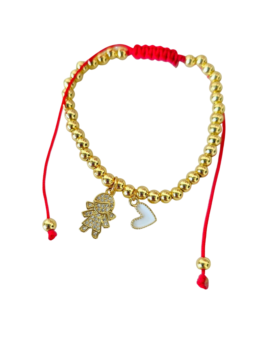 pulseras ajustables de con dijes niños y niñas