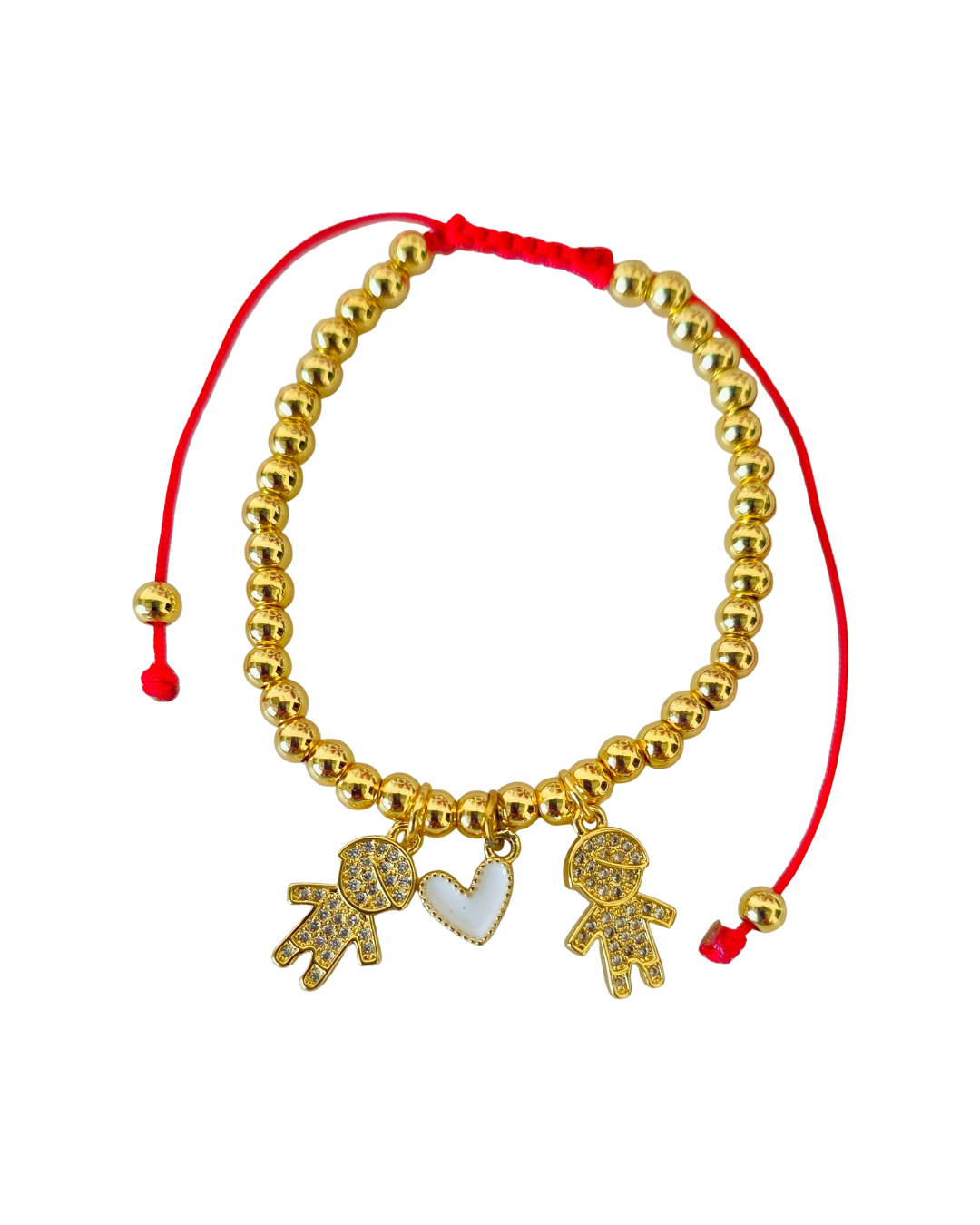 pulseras ajustables de con dijes niños y niñas