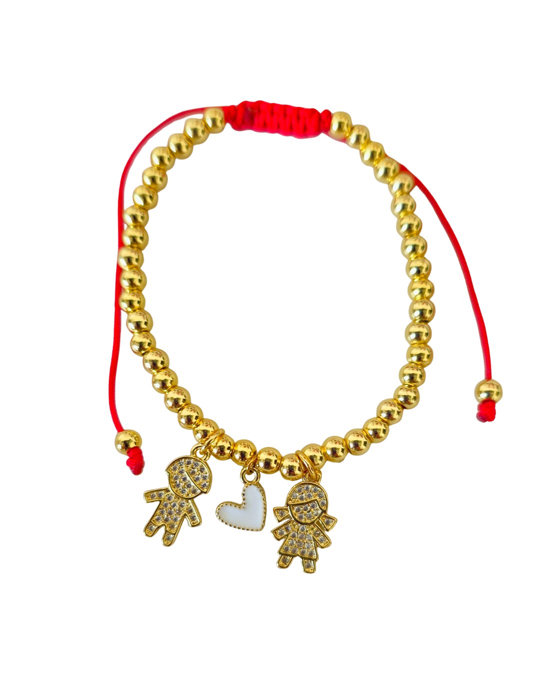 pulseras ajustables de con dijes niños y niñas