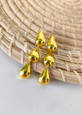 aretes largos gotas verticales
