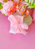 Cajita para empaque de regalo rosa