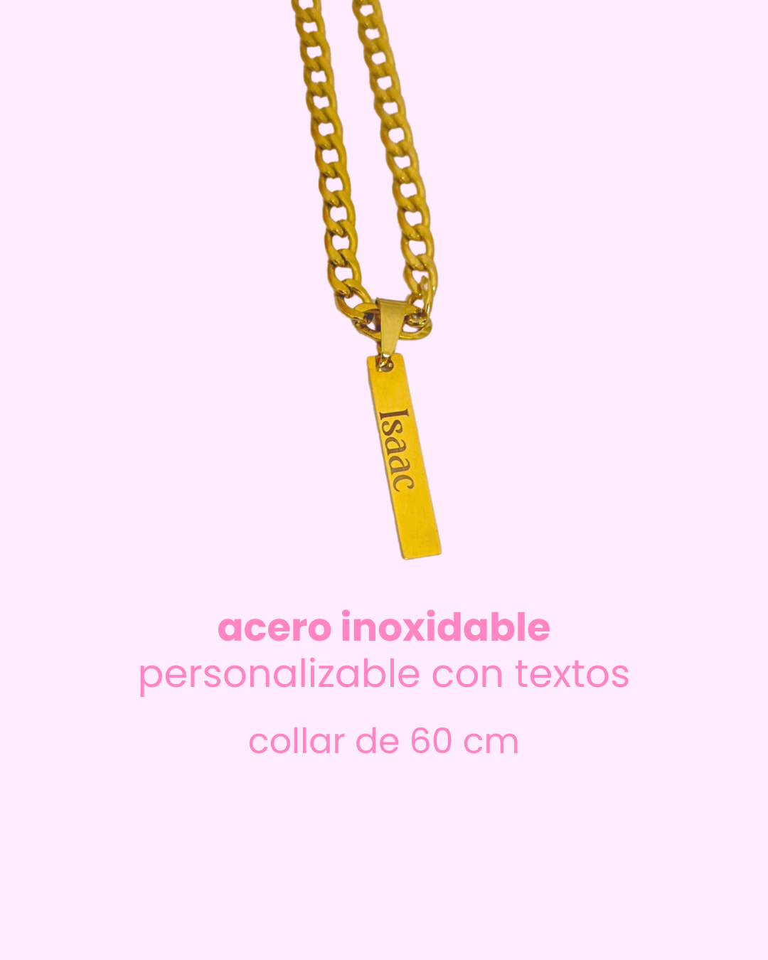 Collar masculino