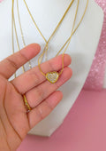 collar de acero con corazón incrustado maxi
SKU : CV1305