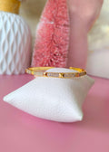 pulsera brillante de círculos