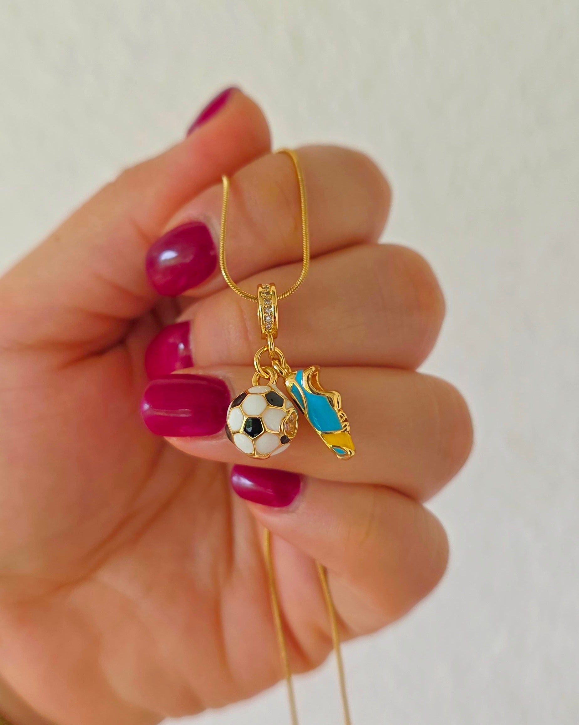 Collar futbolista