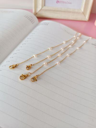 pulsera de perlas mini