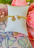 Pulsera huella y corazón de balines