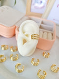 earcuff de 3 lineas lisas
SKU : AR715