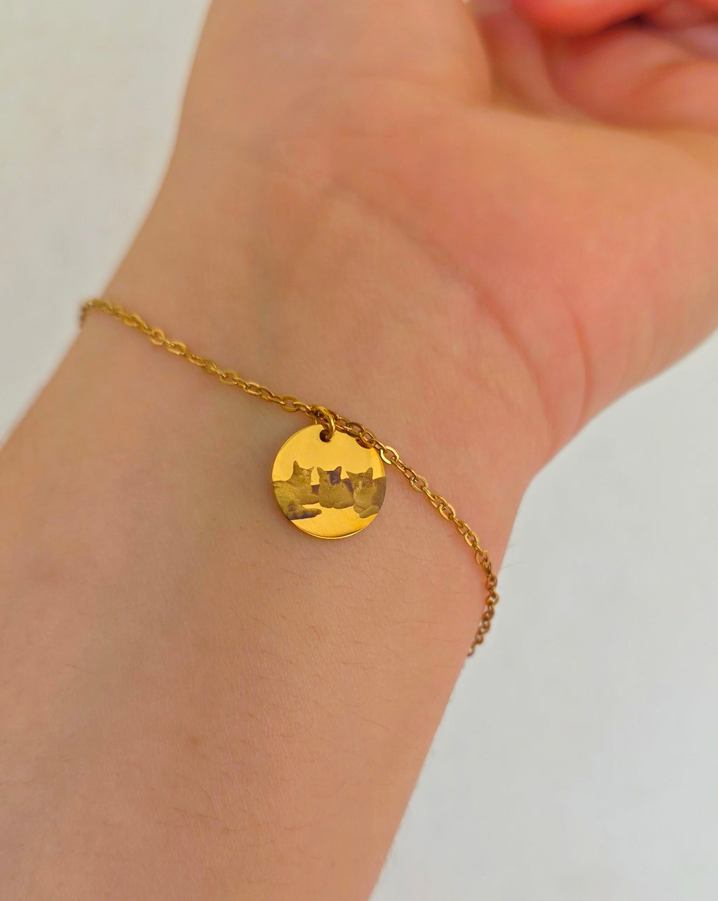 Pulsera foto grabada mini