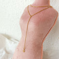 collar doble corte Y con estrella
