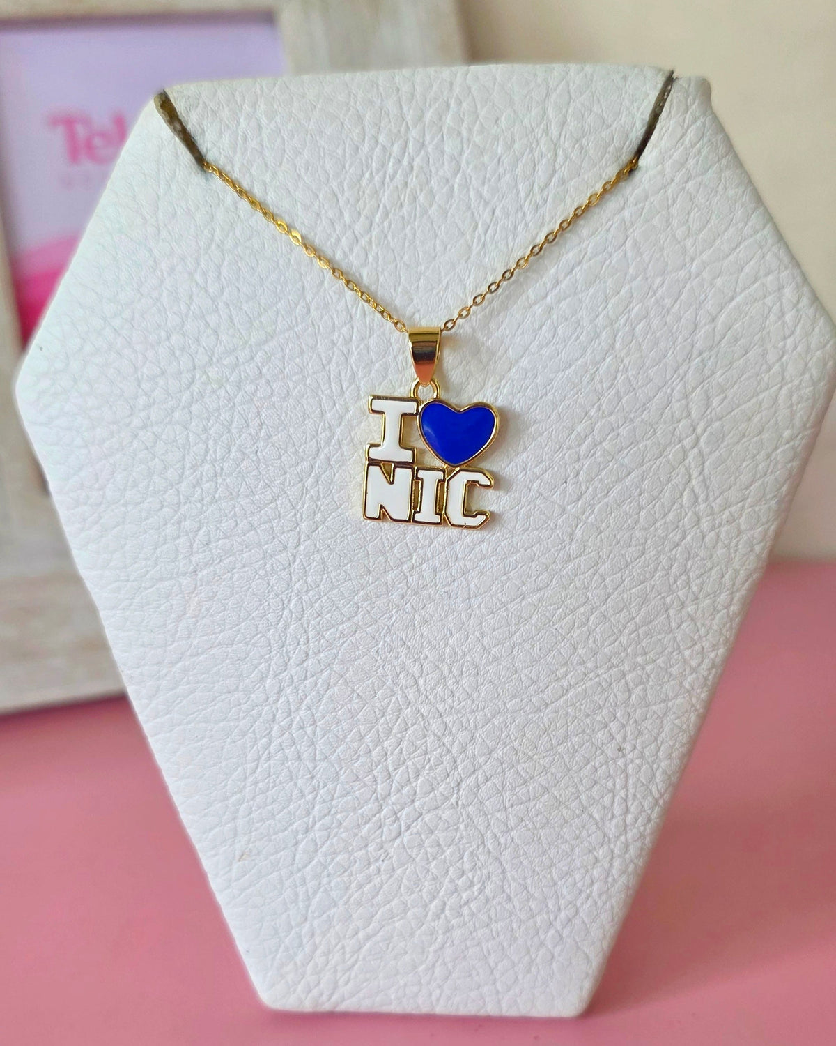 Collar I love Nic
