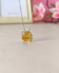 Collar personalizable con figura infantil y corazón