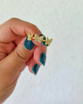 Anillo Mariposas en fila