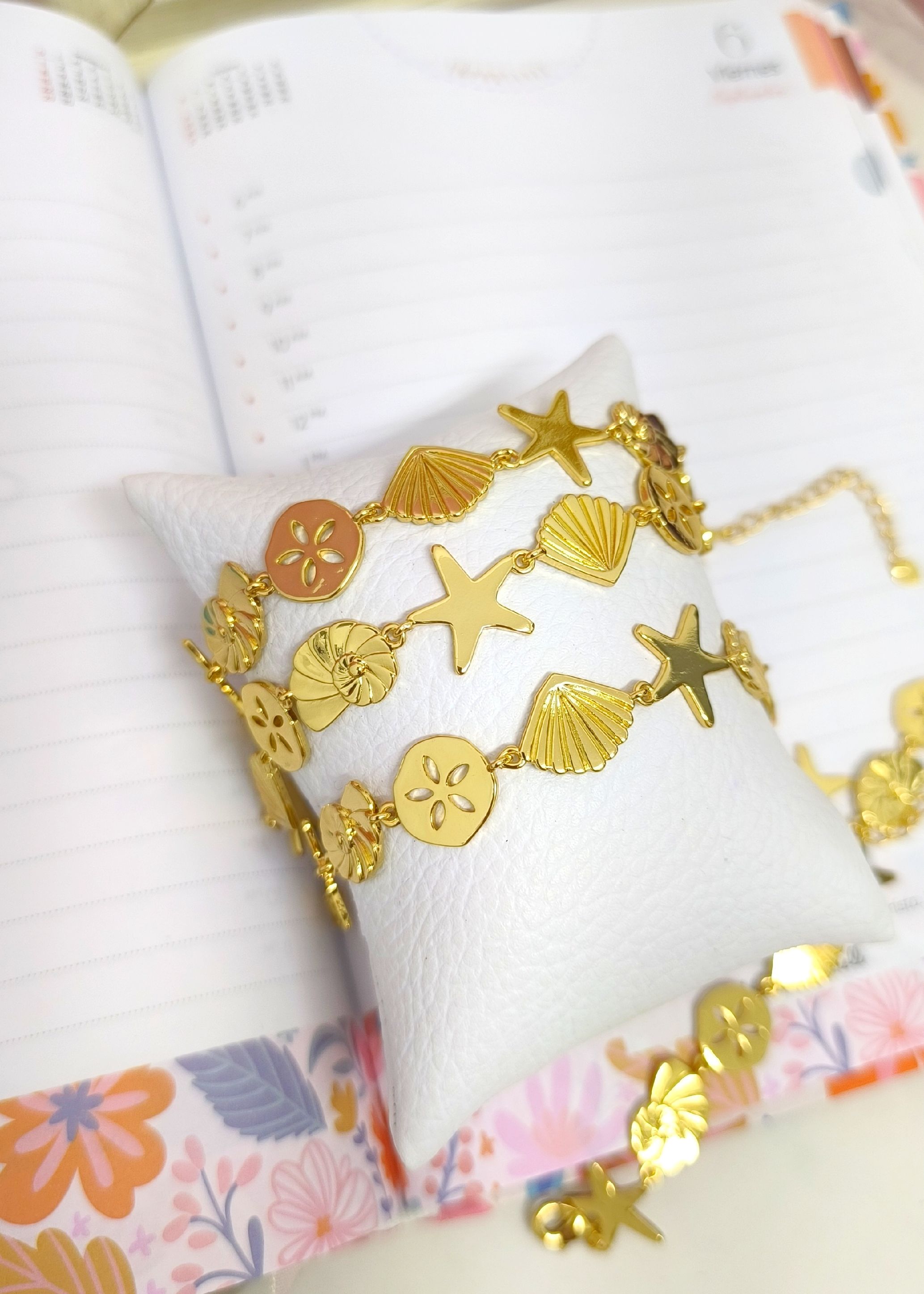 Pulsera trama marina
