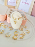 earcuff de cristales en diagonal